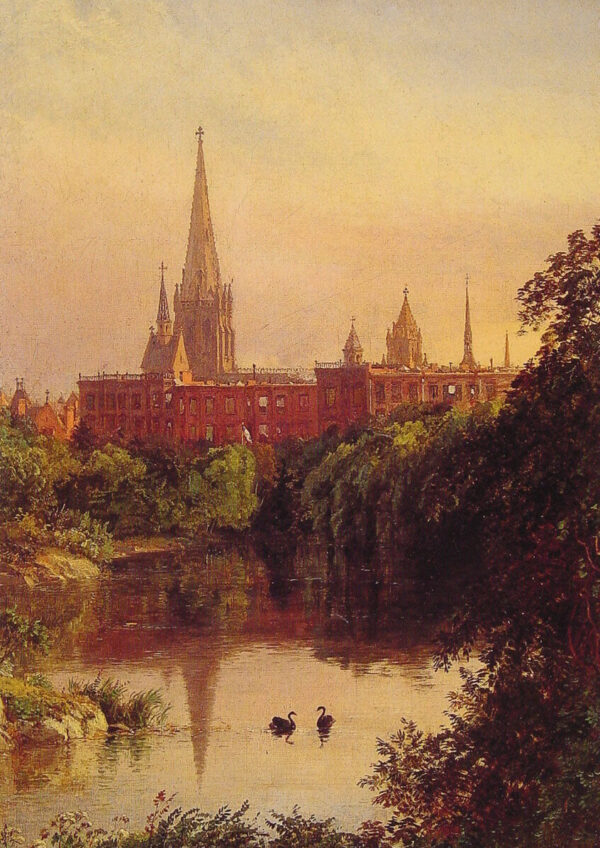 Uma vista no Central Park – Jasper Francis Cropsey Jasper Francis Cropsey Master Apollon