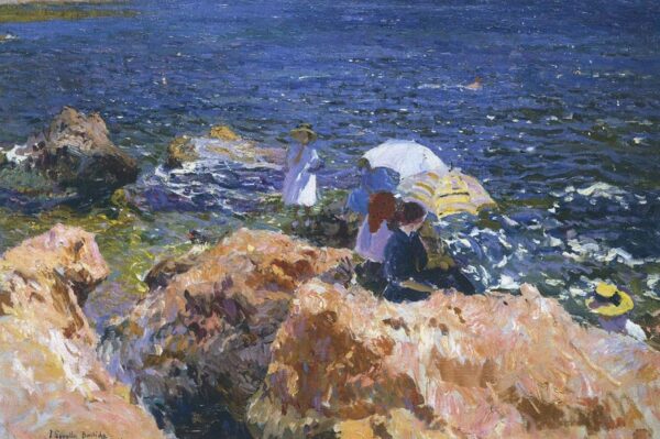 Sobre as rochas de Javea – Sorolla Joaquín Sorolla Master Apollon