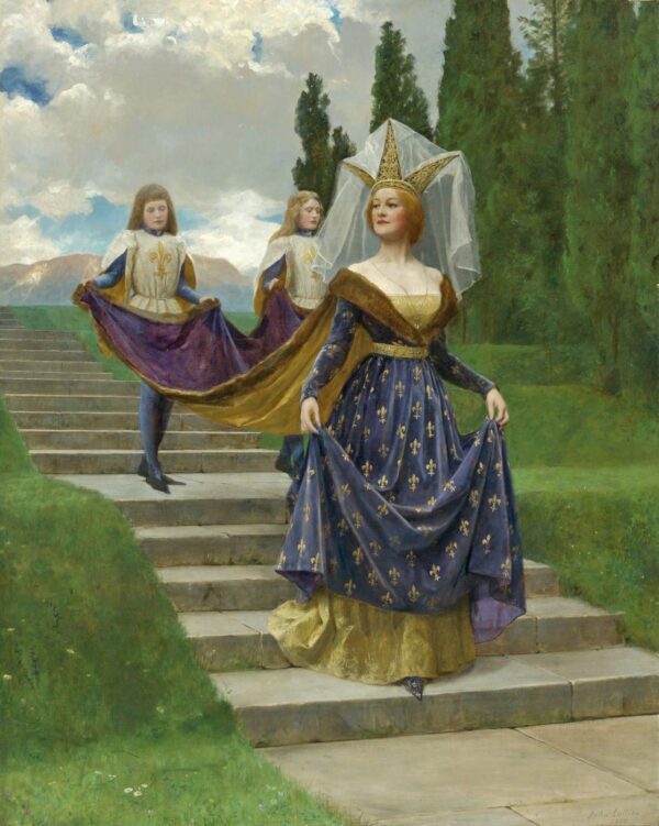 Uma grande dama de John Collier John Collier Master Apollon