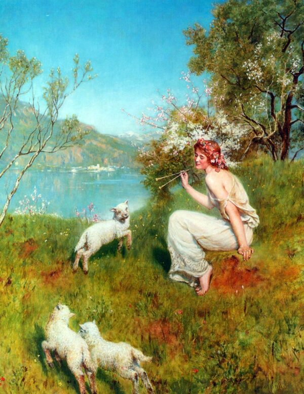 Primavera de John Collier John Collier Master Apollon