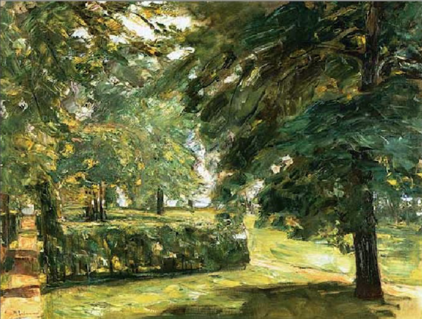 Os jardins de sebes de Wannsee a leste – Max Liebermann Max Liebermann Master Apollon