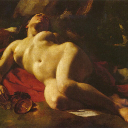 A Bacante – Gustave Courbet Gustave Courbet Master Apollon