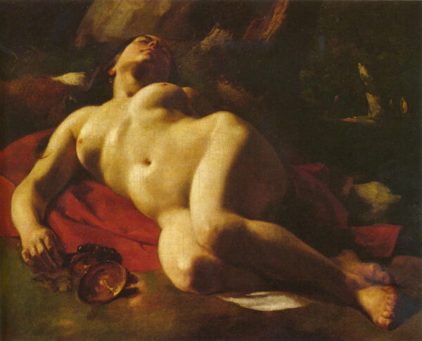 A Bacante – Gustave Courbet Gustave Courbet Master Apollon