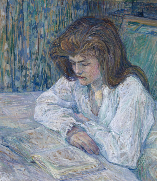 A Leitura – Toulouse Lautrec Henri de Toulouse-Lautrec Master Apollon