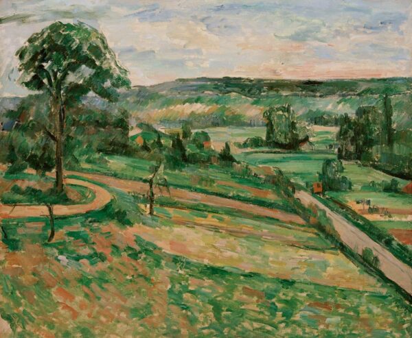 Árvore na curva de uma estrada – Paul Cézanne Paul Cézanne Master Apollon