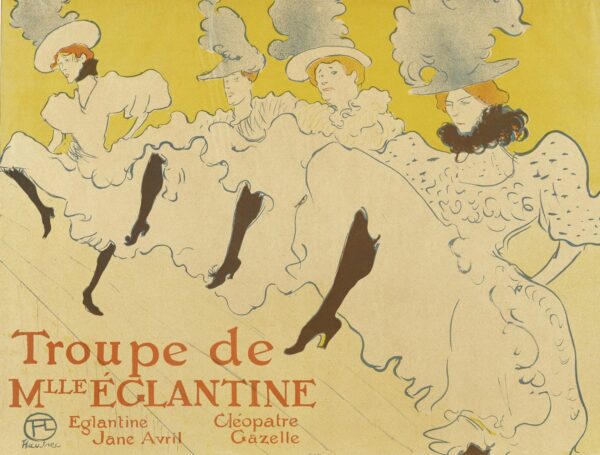 A trupe da senhorita Eglantine – Toulouse Lautrec Henri de Toulouse-Lautrec Master Apollon