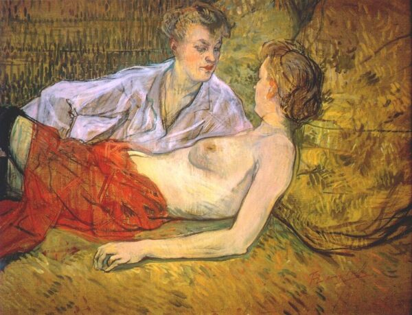 As duas namoradas – Toulouse Lautrec Henri de Toulouse-Lautrec Master Apollon