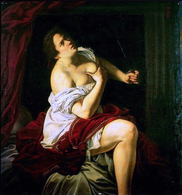 Lucrèce de Artemisia Gentileschi Artemisia Gentileschi Master Apollon