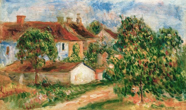 Casas de Vila – Pierre-Auguste Renoir Pierre-Auguste Renoir Master Apollon