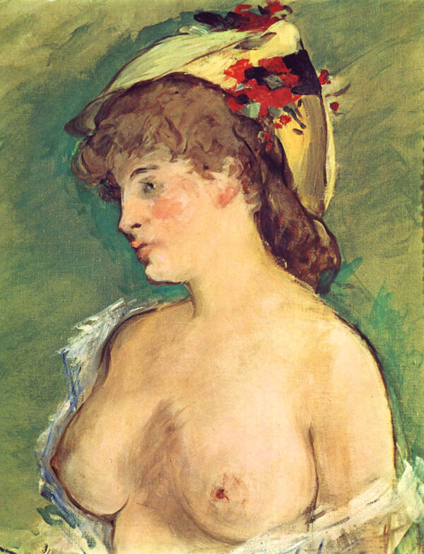 A loira com os seios nus – Edouard Manet Édouard Manet Master Apollon