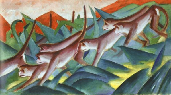 Frise dos macacos – Franz Marc Franz Marc Master Apollon