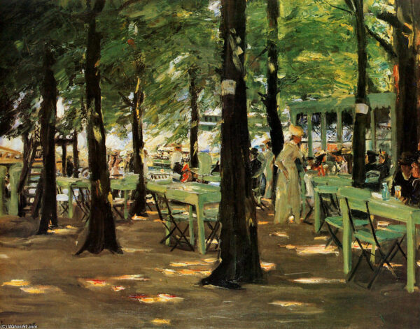 Restaurante De Oude Vink » em sofrer – Max Liebermann Max Liebermann Master Apollon