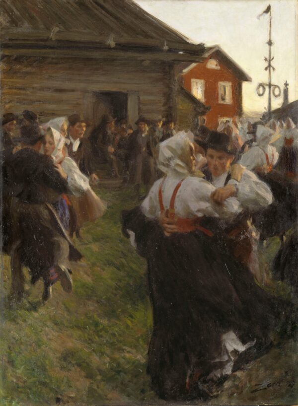 Dança do meio do verão, 1897 – Anders Zorn Anders Zorn Master Apollon