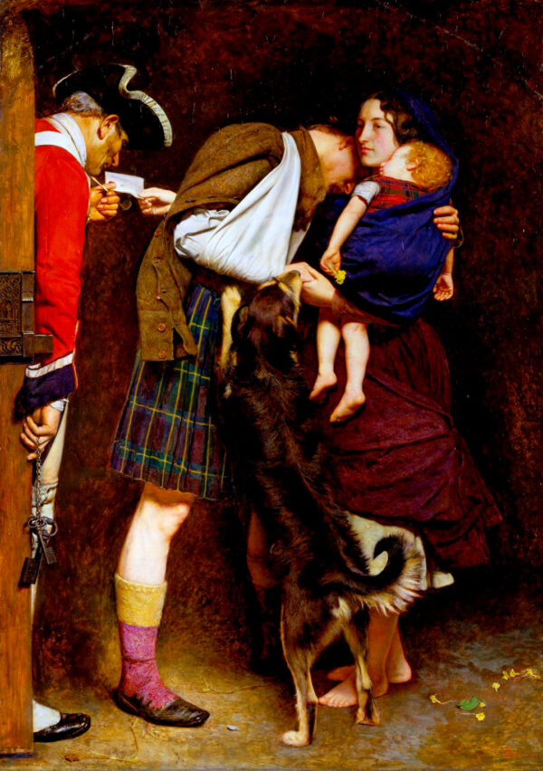 A ordem de liberação – John Everett Millais John Everett Millais Master Apollon