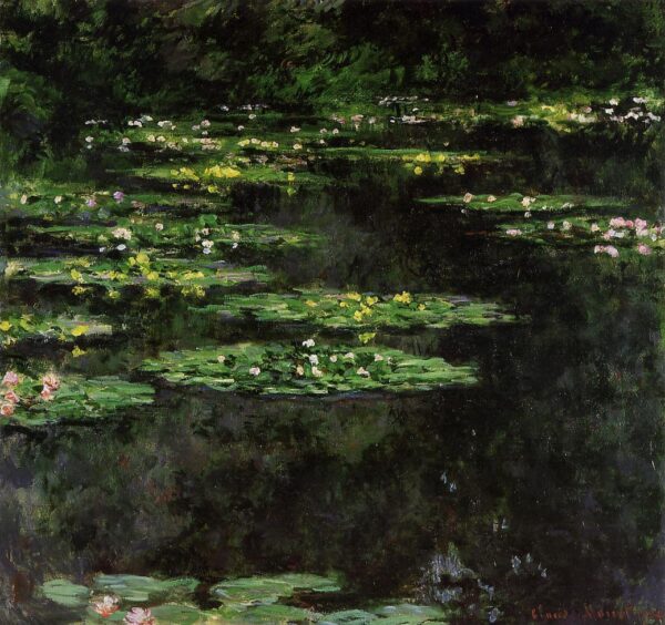 As Ninféias – Claude Monet “Os Nenúfares” de Claude Monet Master Apollon