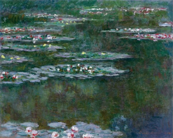 Ninféias 1904 – Claude Monet “Os Nenúfares” de Claude Monet Master Apollon