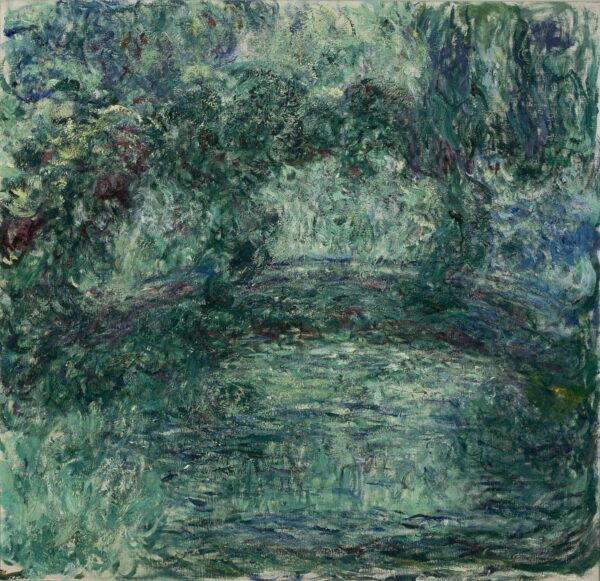 A ponte japonesa sobre o lago de nenúfares em Giverny – Claude Monet Claude Monet Master Apollon