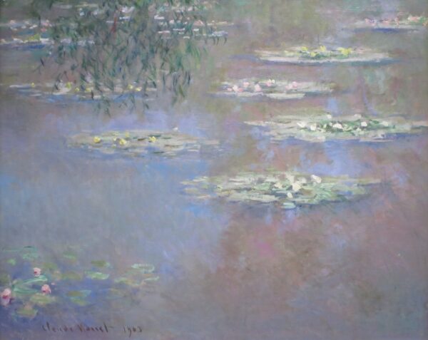 As Ninféias 1903 – Claude Monet “Os Nenúfares” de Claude Monet Master Apollon