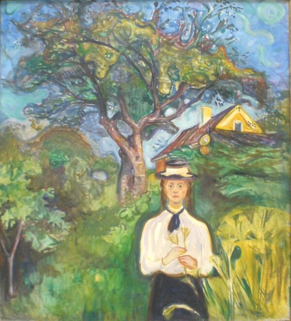 Menina sob um macieira – Edvard Munch Edvard Munch Master Apollon