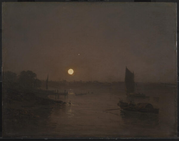 Clair de lune: um estudo em Millbank – William Turner William Turner Master Apollon