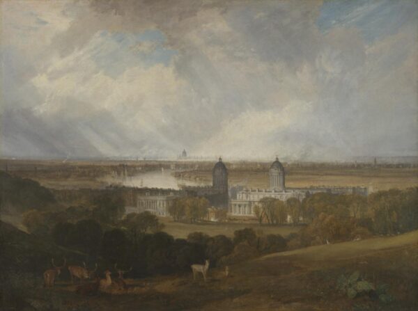 Londres desde o parque de Greenwich exposto – William Turner William Turner Master Apollon