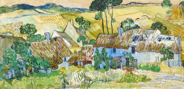 Fazendas perto de Auvers – Van Gogh Vincent Van Gogh Master Apollon