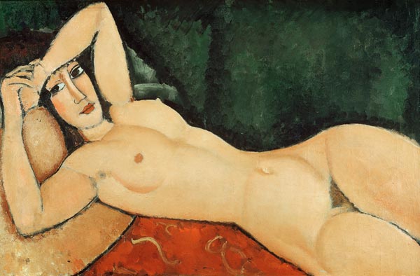 Nu deitado com um braço dobrado – Amedeo Modigliani Amedeo Modigliani Master Apollon