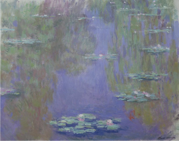 Ninféias 1903 – Claude Monet “Os Nenúfares” de Claude Monet Master Apollon