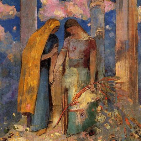 Conversa mística – Odilon Redon Odilon Redon Master Apollon