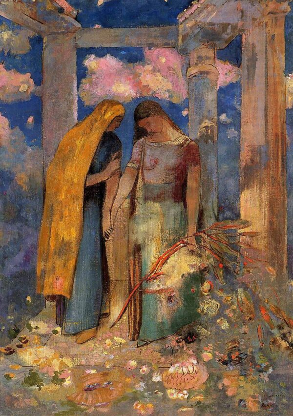 Conversa mística – Odilon Redon Odilon Redon Master Apollon