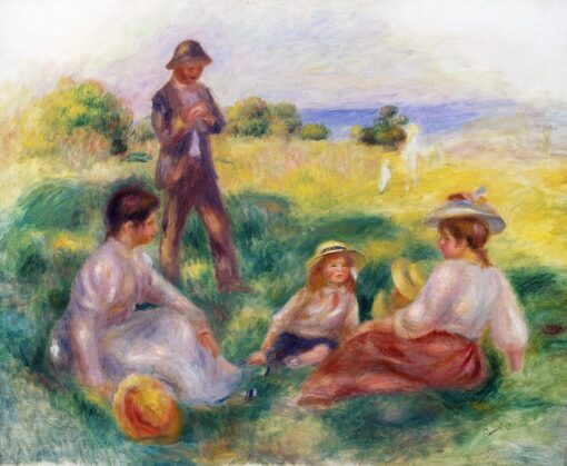 Festa no campo em Berneval – Pierre-Auguste Renoir Pierre-Auguste Renoir Master Apollon 2