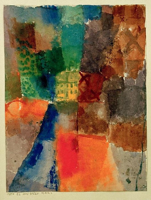 A casa amarela – Paul Klee Paul Klee Master Apollon