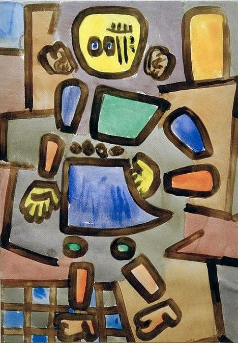 Sem título (boneca articulada), por volta de 1939 – Paul Klee Paul Klee Master Apollon