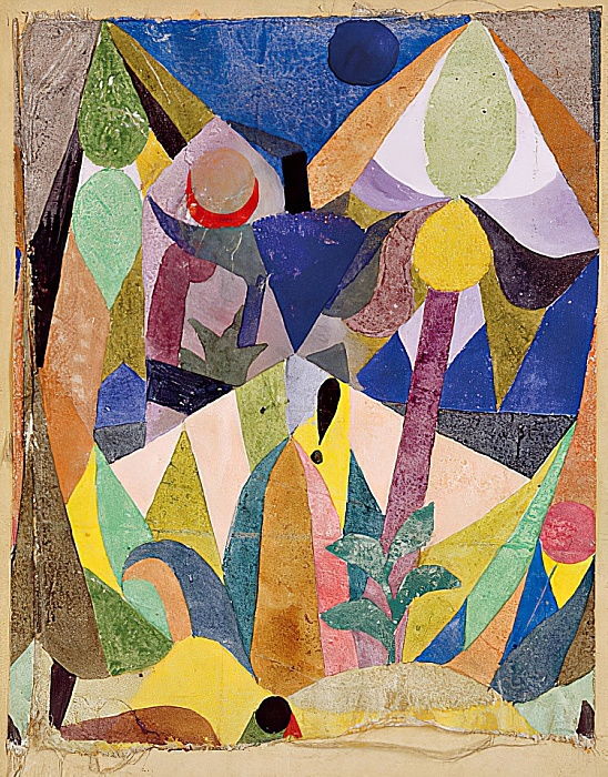 Paisagem tropical suave – Paul Klee Paul Klee Master Apollon