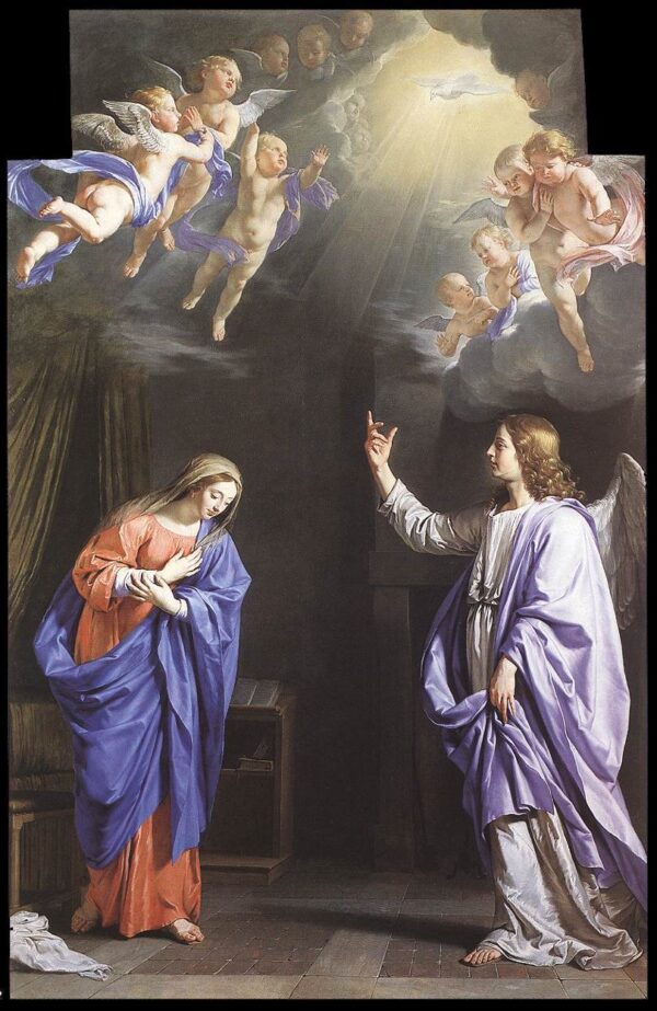 A Anunciação – Philippe de Champaigne Philippe de Champaigne Master Apollon