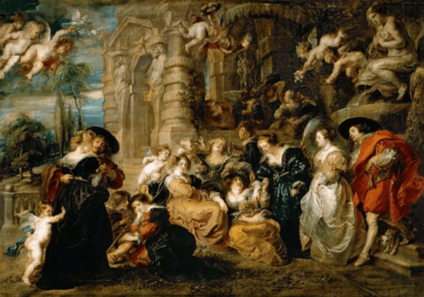 O jardim do amor – Peter Paul Rubens Peter Paul Rubens Master Apollon