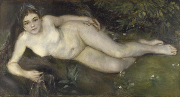 Uma ninfa à beira de um riacho – Pierre-Auguste Renoir Pierre-Auguste Renoir Master Apollon