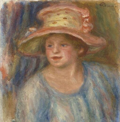 Mulher com um chapéu, por volta de 1915 – Pierre-Auguste Renoir Pierre-Auguste Renoir Master Apollon 2
