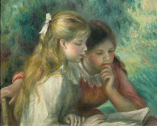 A Leitura – Pierre-Auguste Renoir Pierre-Auguste Renoir Master Apollon