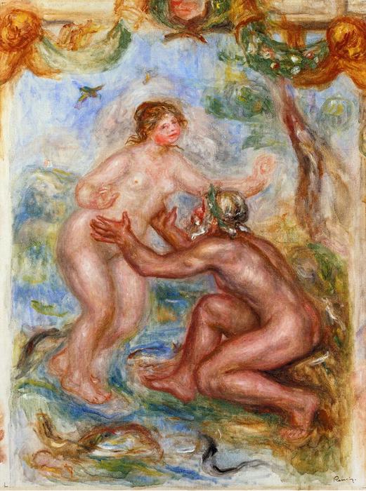 A Saône se lançando nos braços do Rhône – Pierre-Auguste Renoir Pierre-Auguste Renoir Master Apollon