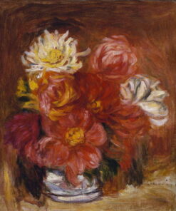 Dália, por volta de 1890 – Pierre-Auguste Renoir Pierre-Auguste Renoir Master Apollon