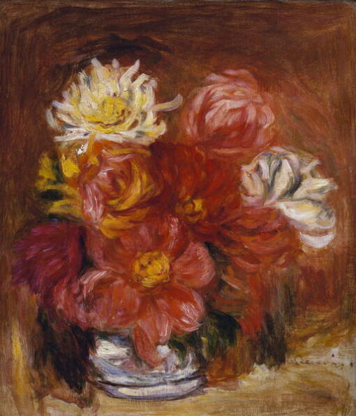 Dália, por volta de 1890 – Pierre-Auguste Renoir Pierre-Auguste Renoir Master Apollon 2