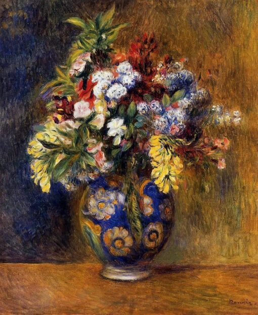 Flores em um vaso 1878 – Pierre-Auguste Renoir Pierre-Auguste Renoir Master Apollon 2