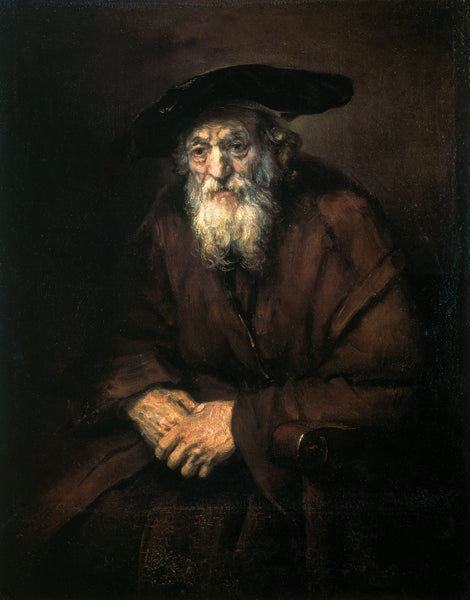 Retrato de um velho judeu – Rembrandt van Rijn Rembrandt van Rijn Master Apollon