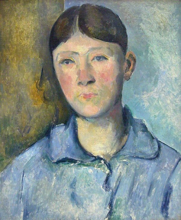 O retrato de Madame Cézanne de Paul Cézanne Paul Cézanne Master Apollon