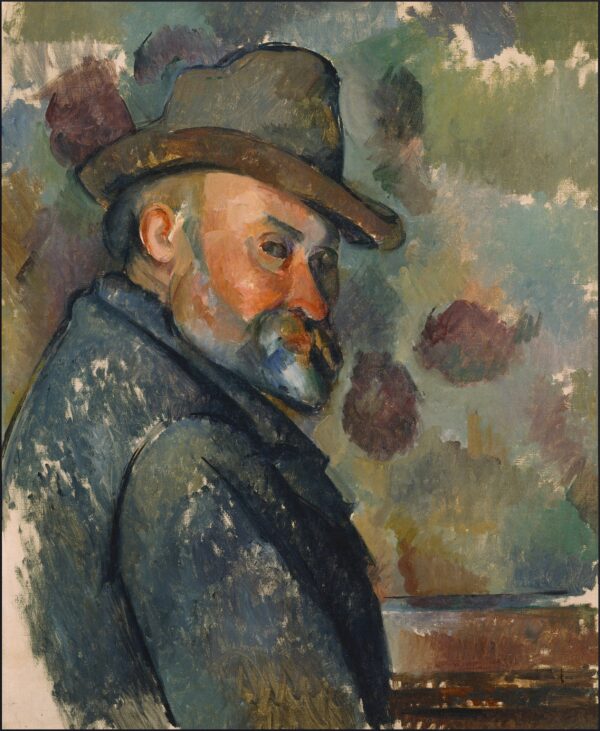 Autorretrato com chapéu – Paul Cézanne Paul Cézanne Master Apollon