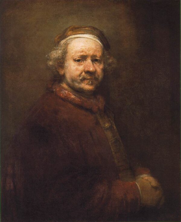 Autorretrato aos 63 anos – Rembrandt van Rijn Rembrandt van Rijn Master Apollon