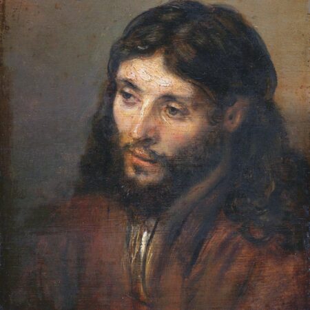 Cabeça de Cristo – Rembrandt van Rijn Rembrandt van Rijn Master Apollon