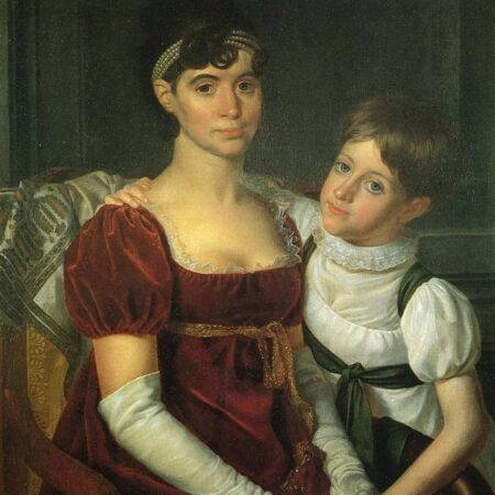 Alida Livingston Armstrong e sua filha – Rembrandt Peale Rembrandt Peale Master Apollon