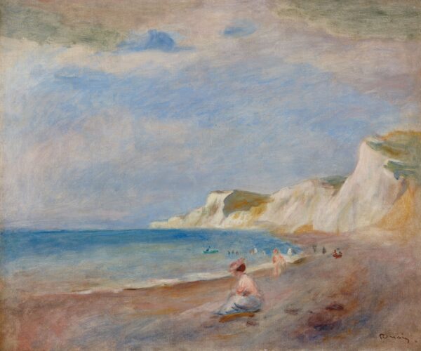 A praia de Varangeville – Pierre-Auguste Renoir Pierre-Auguste Renoir Master Apollon